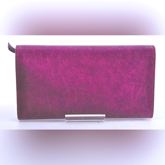 BALENCIAGA LING WALLET PINK LEATHER - Picture 2 of 7